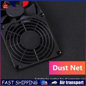 # 5 pièces 80mm PC boîtier d\'ordinateur ventilateur filtre anti-poussière écran - Photo 1/7