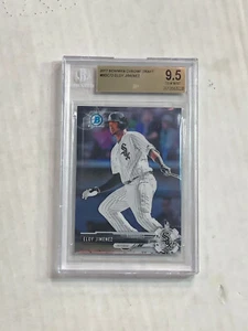 ELOY JIMENEZ 2017 Bowman Chrome Draft RC #BDC-72! BGS GEM MINT 9.5! WHITE SOX! - Picture 1 of 3