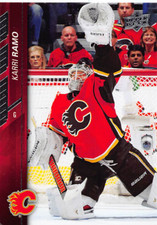 Karri Ramo 2015-16 Upper Deck Hockey card #32 Calgary Flames