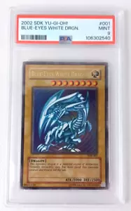 2002 Yu-Gi-Oh Blue-EyesWhite Dragon SDK #001 PSA 9 - Picture 1 of 2