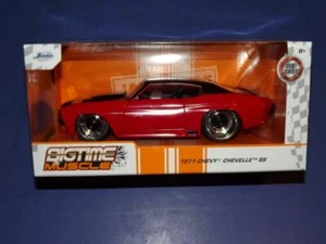 JADA BIGTIME MUSCLE 1971 CHEVY CHEVELLE SS DIE CAST MUSCLE CAR!! - Picture 1 of 1
