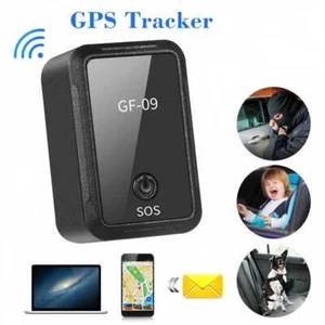 GF09 Mini Magnetic GPS Tracker Real Time Tracking Car Locator Device GPRS MU - Picture 1 of 6