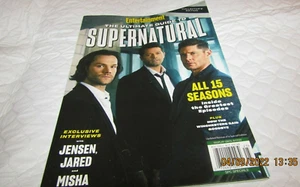 New SUPERNATURAL ULTIMATE GUIDE TO ALL 15 SEASONS THE WINCHESTERS ENTERTAINMENT - Picture 1 of 11