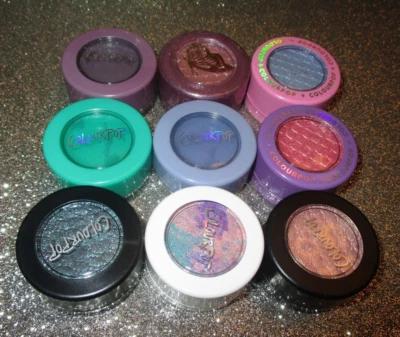 9x Colourpop Super Shock Eye Shadow & Jelly Much Singles NEW Rare - Image 1 of 4