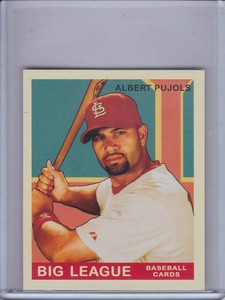 ALBERT PUJOLS 2007 Upper Deck Goudey Red Back #6 (C4213)