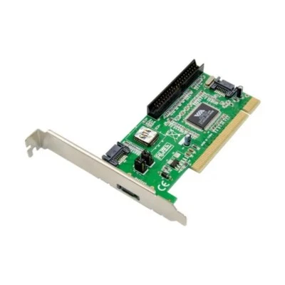 PCI To 3 Ports SATA + IDE Combo Controller Adapter Converter Card  VIA6421 Chip - Image 1 of 4