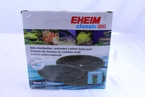 Activated Carbon Foam Pad Classic 350 - 2 Boxes With 3 In Each 6 Total Pads - Picture 1 of 13
