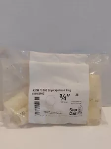 25 Pack F1960 3/4" PROPEX PEX A Tubing Rings Expansion Sleeves Plastic - Picture 1 of 2