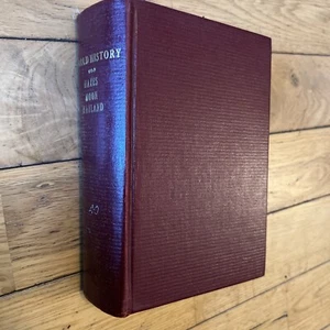 Worlds History Hayes Moon Wayland 1938 School Book Collectible Hardback - Imagen 1 de 14