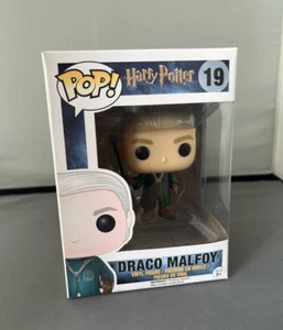 Funko Pop! harry potter draco malfoy #19 slytherin quidditch seeker - Picture 1 of 3