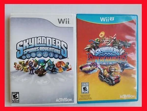 Nintendo WII Skylanders Superchargers + Videogioco Spyro's Adventure due giochi! - Foto 1 di 3