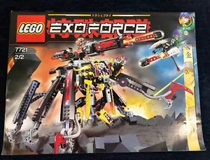 Lego Exo Force (7721) Combat Crawler Instruction Manuals Part 2 Only - Picture 1 of 1