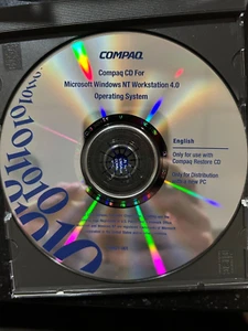 compaq cd Windows NT workstation 4.0 179621-001 2000 English - Picture 1 of 1