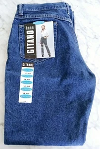 Vintage Gitano Boot Flare Women's Denim Jeans Blue Size 16 AVG - NWT - Picture 1 of 3
