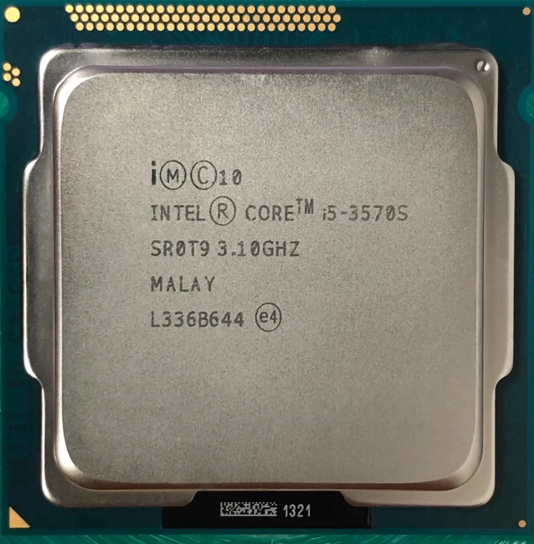Intel Core i5-3570S LGA1155 3.10GHz 4C/4T 6MB 65W CPU Processor - Image 1 of 1