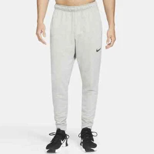 Pantalones de entrenamiento Nike Dri Fit lana cónicos talla L grises CZ6379 063 - Imagen 1 de 7