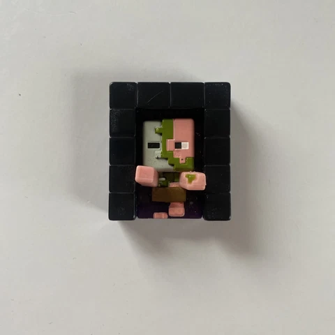Zombie Pigman In Nether Portal Minecraft Mini Figure Cover