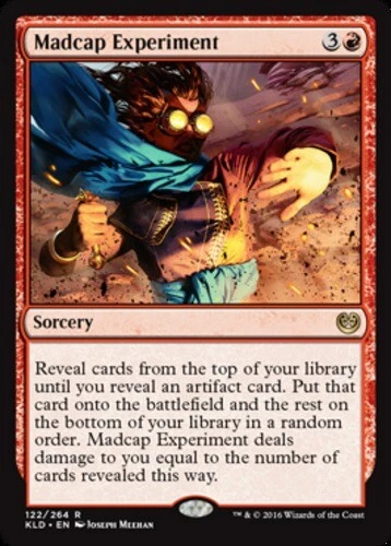x1 Madcap Experiment R MTG Kaladesh M/NM, English - Image 1 of 1