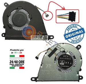 Ventola CPU Fan Cooling HP 15-DY 14-DQ 15-EF 14S-DQ 15S-FQ L68136-005 Laptop - Foto 1 di 1