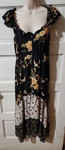 Rue 21 Floral Medium Juniors Maxi Dress - Picture 1 of 2