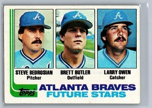 1982 Topps - Future Stars #502 Brett Butler RC EX-NM