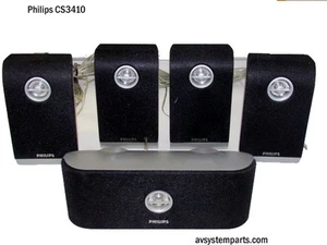 PHILIPS HTS Series CS3410, CS3400 Model 1000W surround sound Speakers(set 5),  - Picture 1 of 1