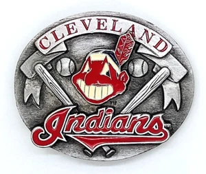 Rara fibbia per cintura Clevland Indians 1994 - Foto 1 di 7