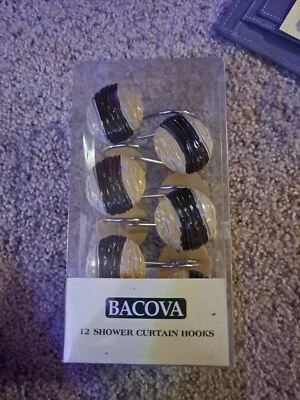 Bacova 12 Ganchos para Cortina de Ducha Bosque Foto 1 de 4