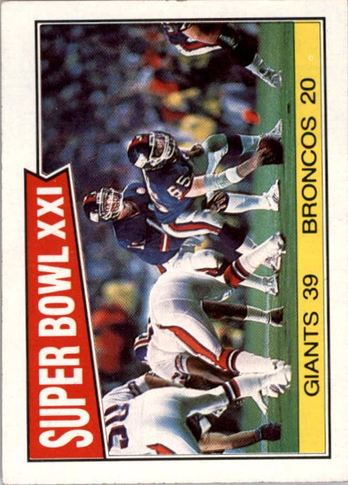1987 Topps Football Card Pick - Image 1 of 1