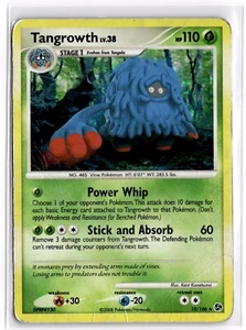 Pokemon TCG Tangrowth 10/106 Great Encounters Holo Rare DAMAGED - Picture 1 of 2