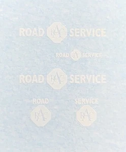 Minivan Dinky 273 | servicio de carretera RAC | transferencia/calcomanía de tobogán acuático - Imagen 1 de 1