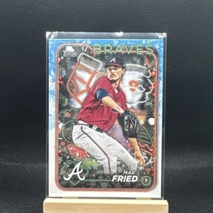 Max Fried 2024 Topps Holiday #H134 Atlanta Braves - Picture 1 of 2