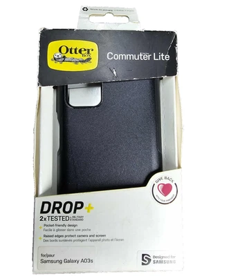 OtterBox COMMUTER SERIES LITE Case for Samsung Galaxy A03s - Black - Image 1 of 2