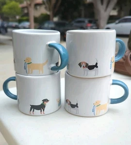 Pet Shop Fringe Studios Dog Coffee Mug Set Of 4 - Picture 1 of 4