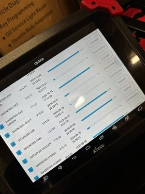 XTOOL PS90 Diagnosegerät mit Tachojustierfunktion  - Bild 1 von 4