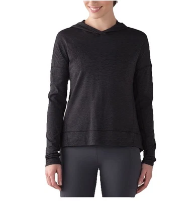 Sudadera con Capucha Lululemon Squad Goals Manga Larga Gris Mujer 6 Foto 1 de 4