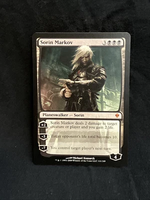 Sorin Markov  Zendikar Original NM Pack Fresh  Magic The Gathering | MTG - Image 1 of 2