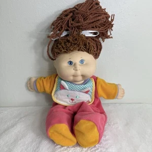 Cabbage Patch Kids Pretty Crimp 'N' Curl Doll 1991 Red Hair Blue Eyes Sleeper - Picture 1 of 13