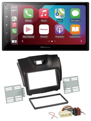 Pioneer USB MP3 DAB 2DIN Bluetooth Autoradio für Isuzu D-Max ab 2012 dunkelgrau - Bild 1 von 4