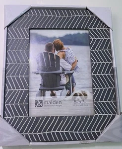 Malden New In Package 5x7 Photo Frame. Gray. - Picture 1 of 3