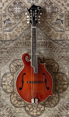 Mandolina Eastman MD815 estilo F en acabado clásico con estuche rígido y configuración profesional gratuita Foto 1 de 4