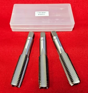 M16 x 2.0 CS Tap Set 3 PC A1 469-16200 Taper Plug Bottom Carbon Steel 16MM - Picture 1 of 7