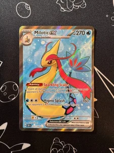 Milotic EX 217/191 Pokemon TCG S&V Surging Sparks Ultra Rare Full Art - Picture 1 of 3