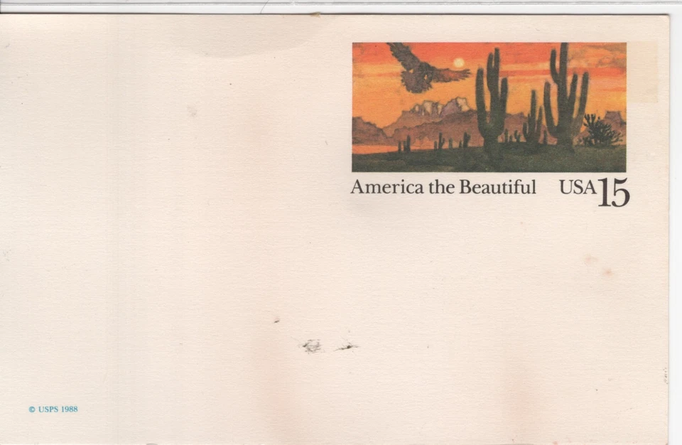 US UX1127 America the beautiful Desert scene - Image 1 of 1
