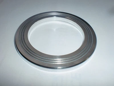 NARDI Personal Classic Steering Wheel Trim Ring top Glossy Aluminium original - Image 1 of 4