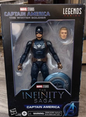 Figura Soldado de Invierno Marvel Legends CAPITÁN AMÉRICA Infinity Saga 6" NUEVO EN CAJA  Foto 1 de 4