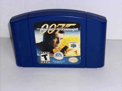 007 The World Is Not Enough (Nintendo 64, N64, 2000) Authentic Cartridge Only - Image 1 of 2
