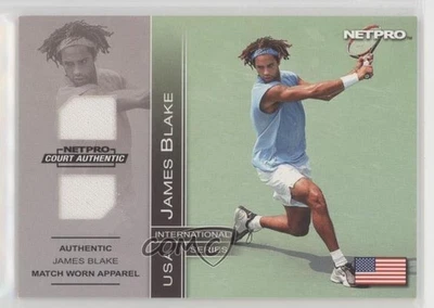2003 NetPro International Series Court Authentic Apparel James Blake Rookie RC - Image 1 of 2
