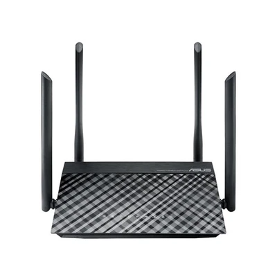 ASUS Wi-Fi Router RT-AC1200 Dual Band USB Router Parental Control Four Antennas - Image 1 of 4