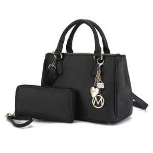 MKF Collection Ruth Satchel Bag with Wallet by Mia - Picture 1 of 21